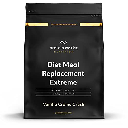 Sustitutivo de Comidas Extreme | Capricho de Crema de Vainilla | Comida Nutricionalmente Completa | Vitaminas Potenciadoras del Sistema Inmune | THE PROTEIN WORKS | 1kg