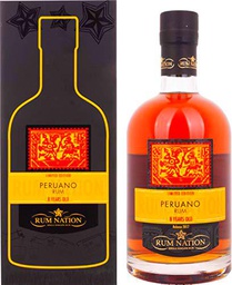 Rum Nation Peruano 8 Years OId in Gift Pack - 700 ml