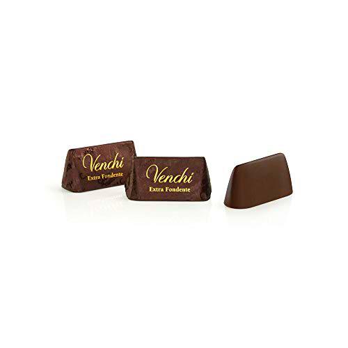 Venchi Gianduiotti de Chocolate Extra Negro, Bombones en Bolsa a Granel, 1 kg