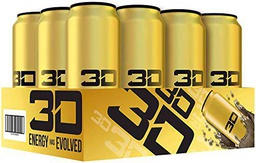 3D Energy Bebida Energética 3D Gold 12 x 473 ml 6000 g