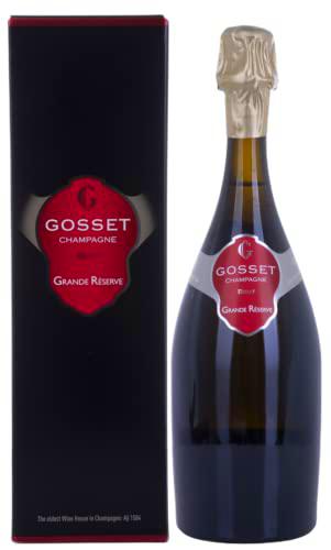 Gosset Champagne Grande Réserve Brut 12% Vol. 0,75l in Giftbox