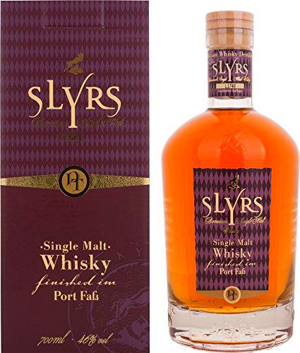 Slyrs Single Malt Whisky Port Faß Finish 46% Vol. 0,7l in Giftbox