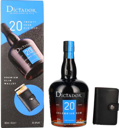 Dictador 20 Years Old ICON RESERVE 40% Vol. 0,7l in Giftbox with Geldbörse