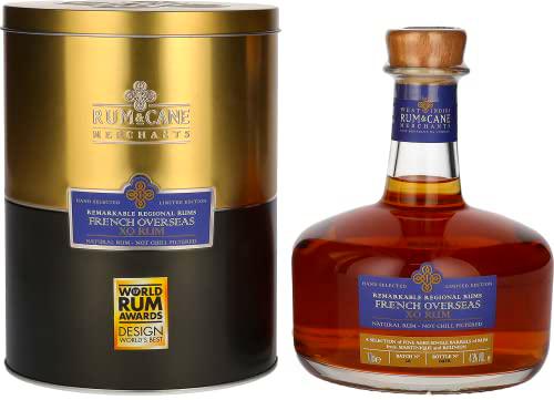 Rum &amp; Cane FRENCH OVERSEAS XO Rum 43% Vol. 0,7l in Giftbox