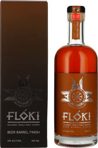 Flóki Icelandic Single Malt Whisky BEER BARREL Finish 47% Vol