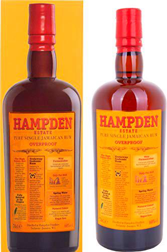 Hampden Estate Pure Single Jamaican Rum OVERPROOF 60% Vol