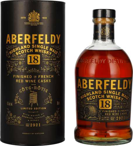 Aberfeldy 18 Years Old Highland Single Malt Red Wine Casks CÔTE RÔTIE 43% Vol