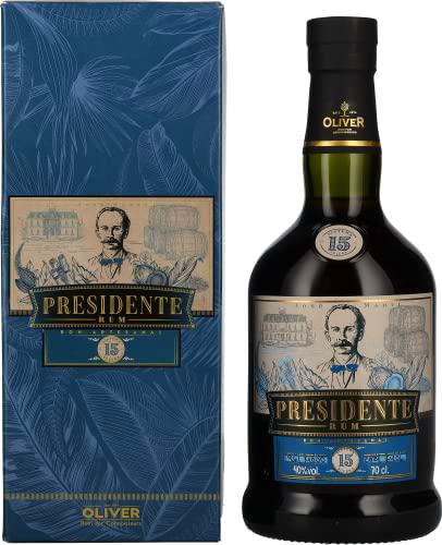 Presidente 15 Años Solera Rum 40% Vol. 0,7l in Giftbox