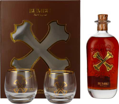 Bumbu The Original 40% Vol. 0,7l in Giftbox with 2 glasses