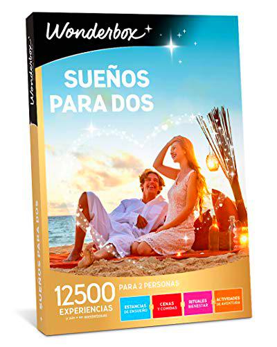 WONDERBOX - Happy Caja Regalo - Feliz ESCAPADA - 1 Noche a Elegir para Dos  Personas Entre más de 700 estancias: hoteles de 4*, Casas Rurales,  haciendas, masías. : : Cheques regalo