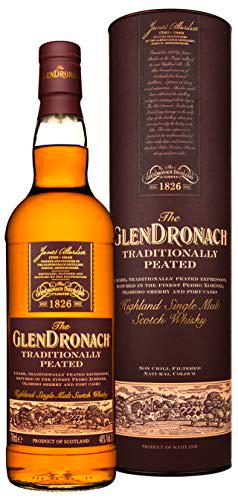 The GlenDronach TRADITIONALLY PEATED Highland Single Malt Scotch Whisky 48%