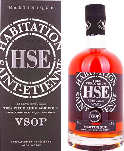 HSE Très Vieux Rhum Agricole VSOP 45% Vol. 0,7l in Giftbox