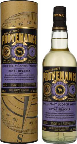 Douglas Laing PROVENANCE Royal Brackla 8 Years Old Single Cask Malt 2013 46% Vol