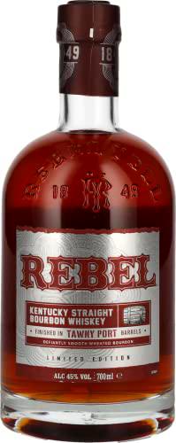 Rebel Kentucky Straight Bourbon Whisky TAWNY PORT Barrel Finish 45% Vol. 0,7l