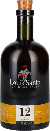 Louis Santo 12 Years Old Ron Dominicano Single Rum 40% Vol. 0,5l