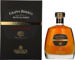 Sibona GRAPPA RISERVA botti da Porto SINGLE BARREL Limited Edition 44% Vol