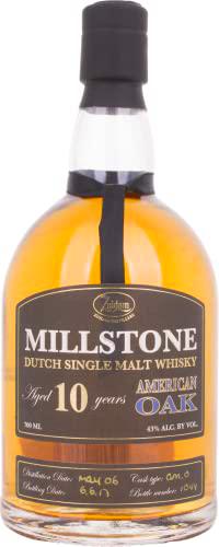 Zuidam 10 Años Millstone American Oak Whisky - 700 ml