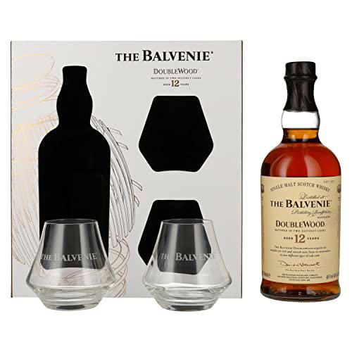 The Balvenie 12 Years Old Double Wood 40% Vol. 0,7l in Giftbox with 2 glasses