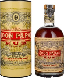 Don Papa Small Batch Rum 7 Years Old 40% Vol. 0,7l in Giftbox