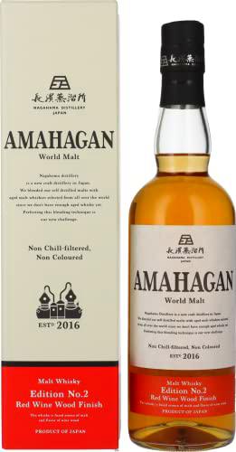 Amahagan World Malt Edition No.2 RED WINE WOOD Finish 47% Vol