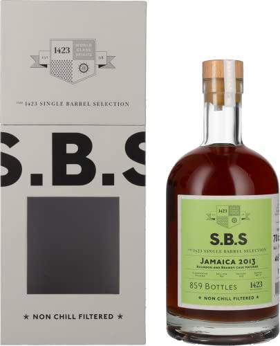 1423 S.B.S JAMAICA Bourbon and Brandy Cask Matured 2013 46% Vol