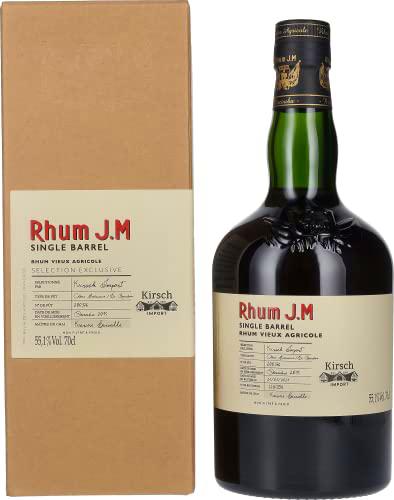 Rhum J.M Single Barrel Vieux Agricole 2015 55,1% Vol