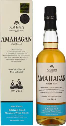 Amahagan World Malt Edition No.3 MIZUNARA WOOD Finish 47% Vol