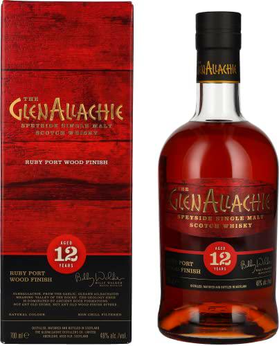 The GlenAllachie 12 Years Old RUBY PORT WOOD FINISH 48% Vol