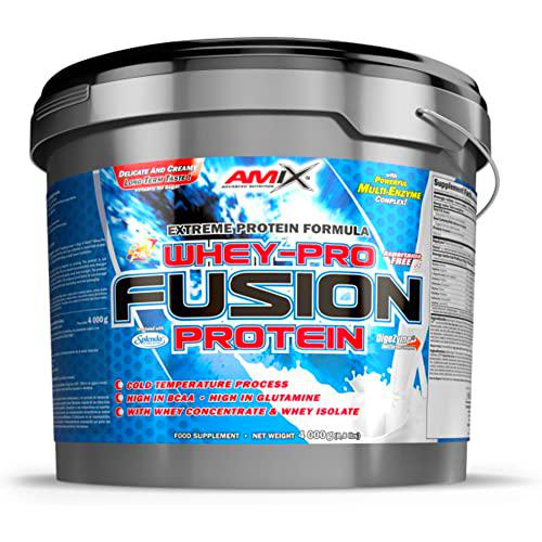 AMIX, Proteína Whey, Pure Fusión, Concentrado de Suero Ultra Filtrado