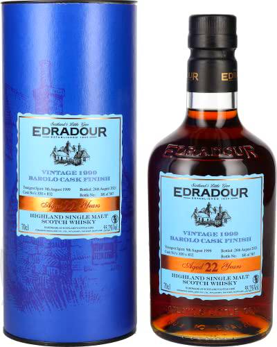 Edradour 22 Years Old Barolo Cask Finish 1999 55,2% Vol