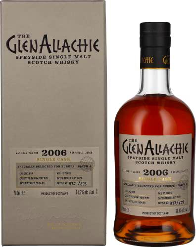 The GlenAllachie SINGLE CASK 15 Years Old TAWNY PORT PIPE 61,3% Vol