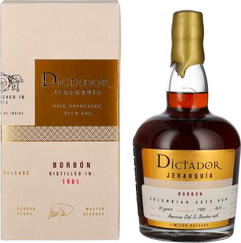 Dictador JERARQUÍA 35 Years Old BORBÓN Rum 1985 46% Vol