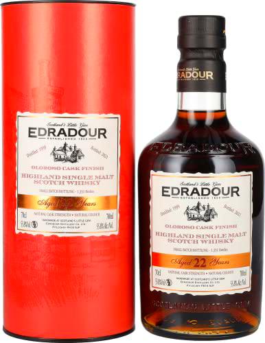 Edradour 22 Years Old Oloroso Cask Finish 1999 55,8% Vol