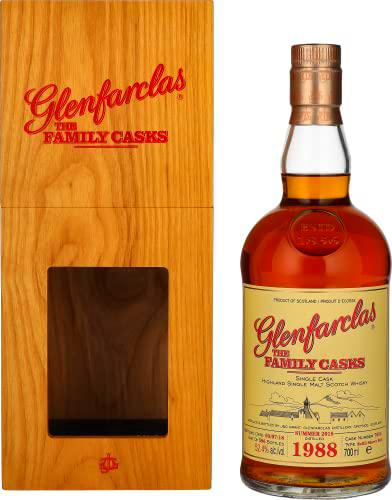 Glenfarclas THE FAMILY CASKS Single Cask SUMMER 2018 Refill Sherry Butt 1988 52,4% Vol