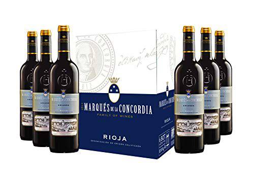 Caja de Marqués de la Concordia Crianza D.O Rioja Vino