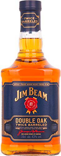 Jim Beam Double Oak Twice Barreled Whisky Bourbon - 700 ml