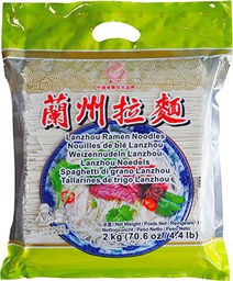 Chunsi Tallarines de Trigo Lanzhou - Paquete de 8 x 2000 gr