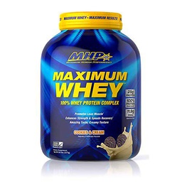 MHP Maximum Whey, Cookies &amp; Cream, 5lb, 62 servings