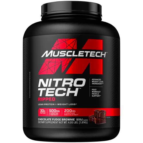 Muscletech Performance Series Nitro-Tech Ripped Chocolate Fudge Brownie