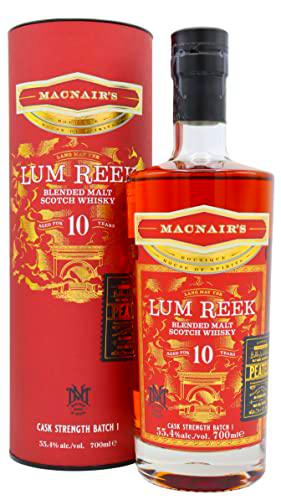 MacNair's Lum Reek 10 Years Old CASK STRENGTH Batch 1 55,4% Vol