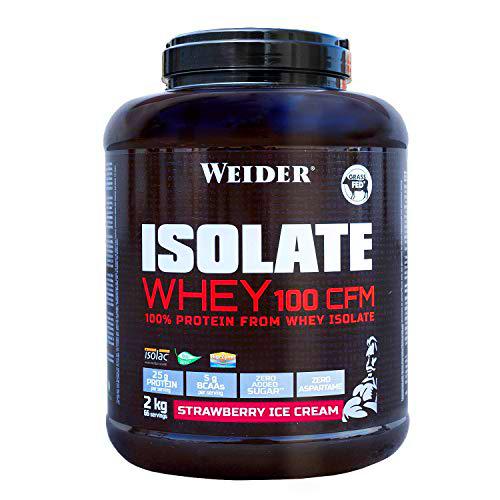 Weider Isolate Whey 100CFM. 100% aislado de proteina de suero