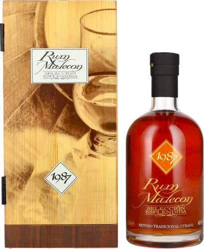 Rum Malecon SELECCIÓN ESPLENDIDA 1987 40% Vol. 0,7l in Holzkiste