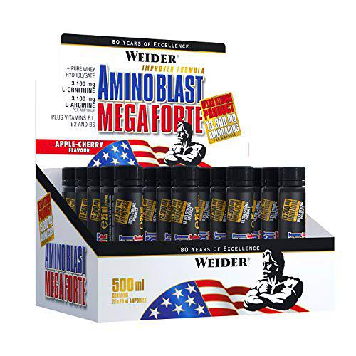 Weider Amino Blast Mega Forte 20 Ampollas de 25ml - 500 ml