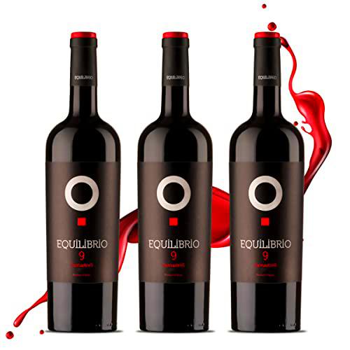 Bodegas Sierra Norte - Pack 3 Botellas de Vino Tinto Equilibrio 9 meses Magnum