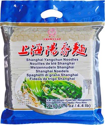 Chunsi Fideos de Trigo Shanghai - Paquete de 8 x 2000 gr