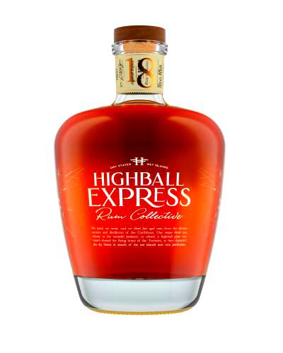 Highball Express 18 Years Old RARE BLEND Rum Collection 40% Vol. 0,7l