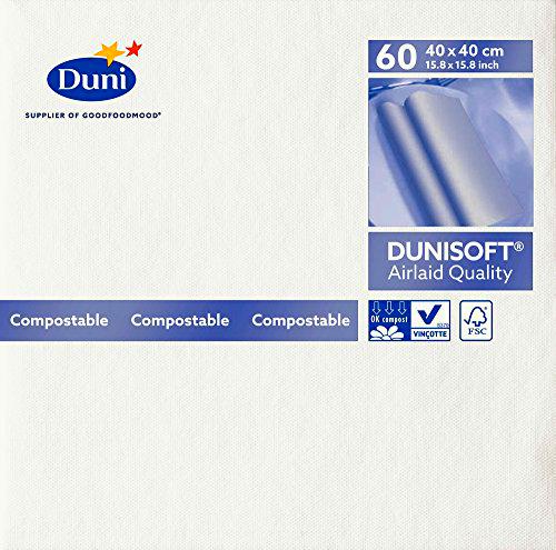 Duni Dunisoft 107395 - Servilletas de almuerzo (tamaño grande