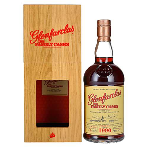 Glenfarclas THE FAMILY CASKS Single Cask SUMMER 2021 Sherry Butt 1990 51,9% Vol