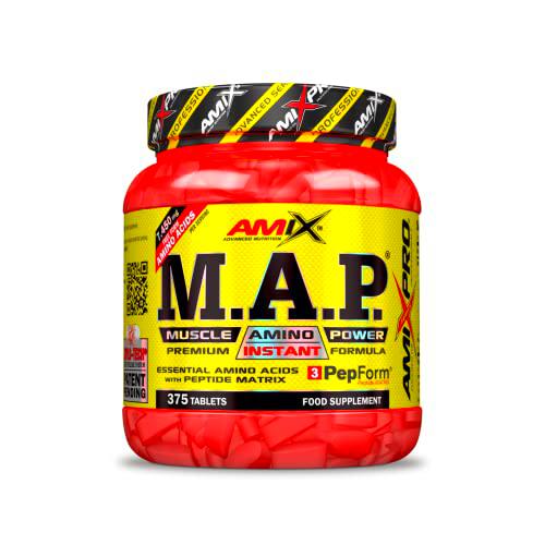 AMIX - Aminoácido en Tabletas Muscle Amino Power - Suplemento para Mantener y Aumentar la Masa Muscular