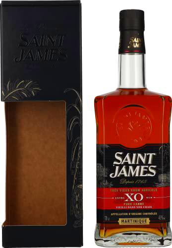 Saint James XO Rhum Vieux Agricole 43% Vol. 0,7l in Giftbox